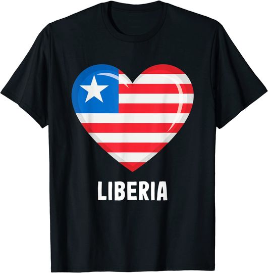 Liberia Flag T Shirt