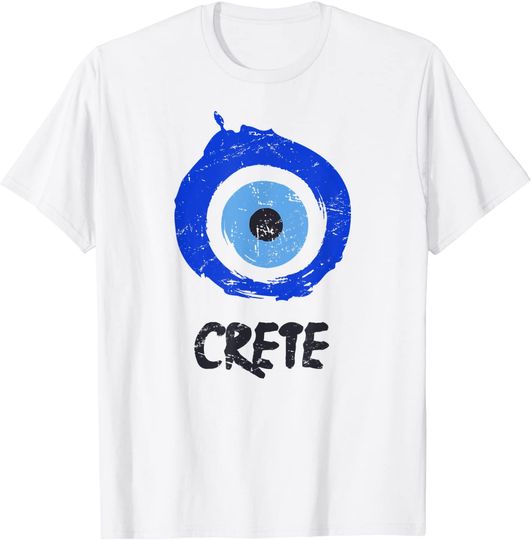 Distressed Eye - Crete Greece - Greek Island Crete T-Shirt