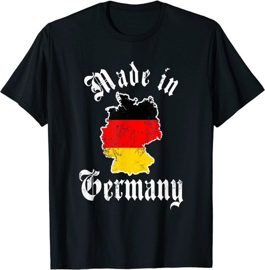 Made In Germany Flag Born Deutschland T-Shirt