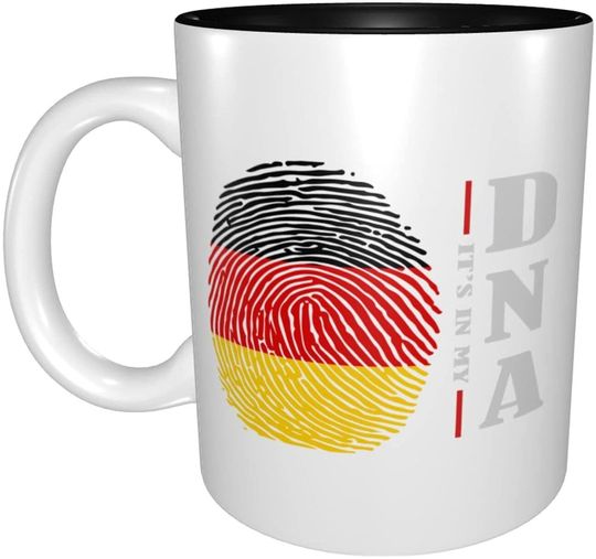 Ceramic Coffee Mug Its In My DNA Germany Flag