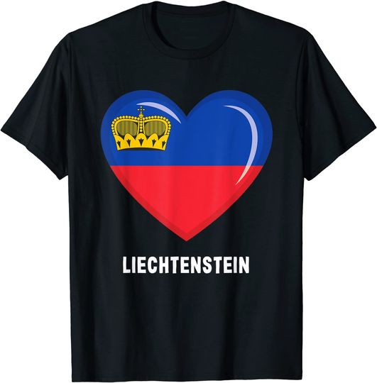 Liechtenstein Flag T Shirt