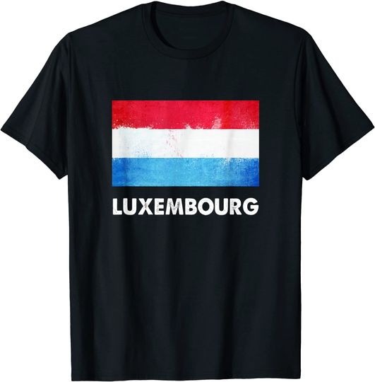 Luxembourg Flag T Shirt