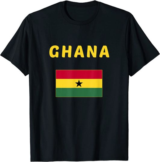 Ghana Flag souvenir Gift Ghanaians T-Shirt