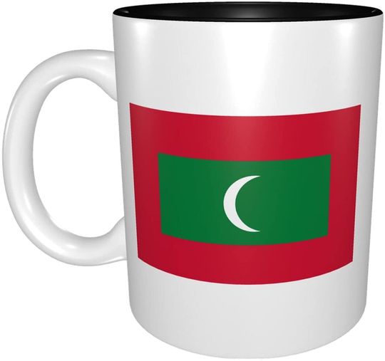 Ceramic Coffee Mug Flag of Maldives