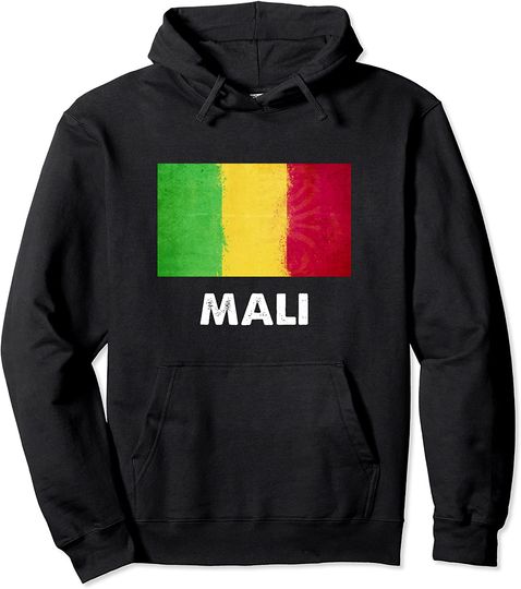 Malian Mali Flag Pullover Hoodie