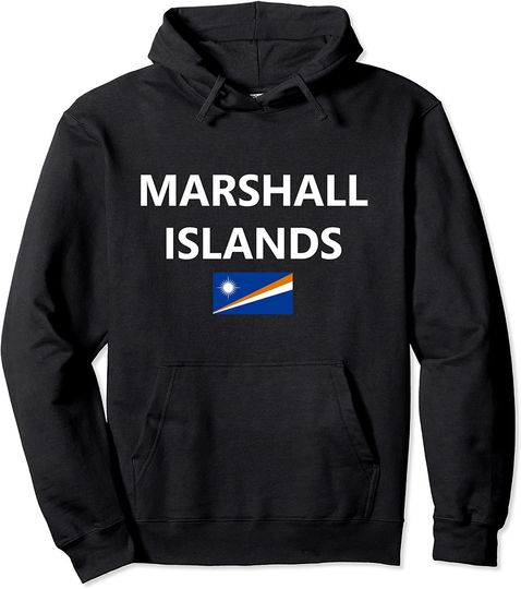 Marshall Islands Flag Country Pullover Hoodie
