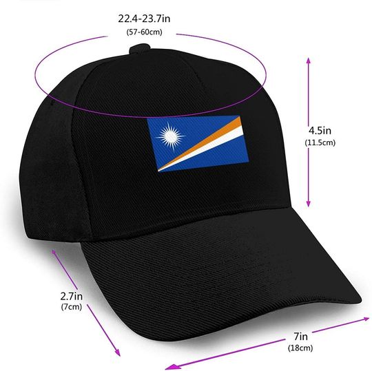 Flag of The Marshall Islands Unisex Baseball Cap