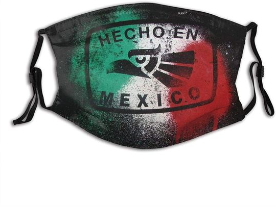 Mexico Printed Face Mask, Decorative|