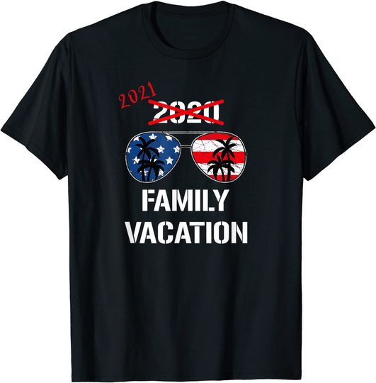 2020 2021 Matching Family Vacation, Funny Beach Vacay T-Shirt