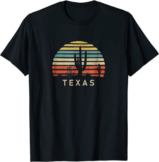 Texas Vintage 1980s Style Desert T Shirt