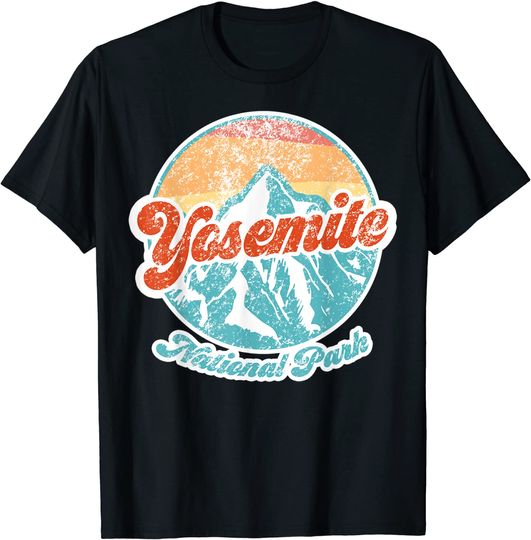 Yosemite National Park Sticker T-Shirt