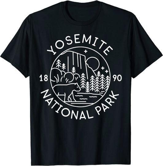 Yosemite National Park 1890 E T-Shirt