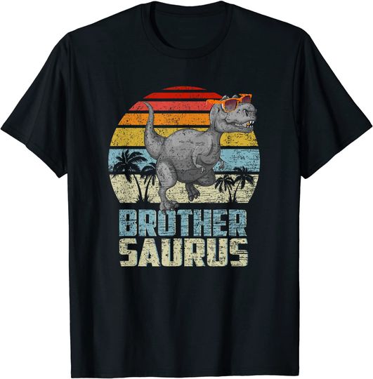 Brothersaurus Rex Dinosaur Brother Saurus Family Matching T-Shirt
