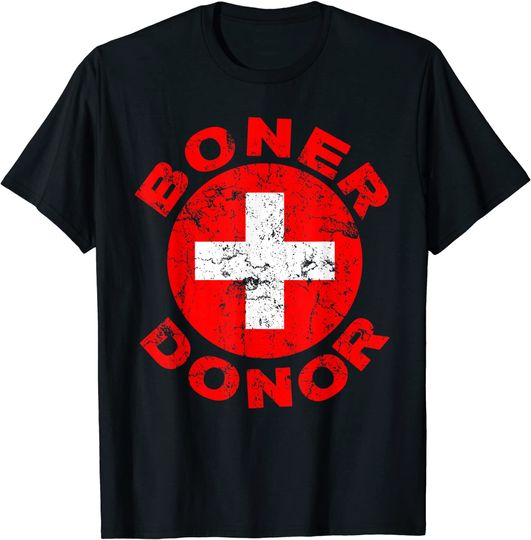 Boner Donor Shirt Funny Halloween Costume Idea T-Shirt