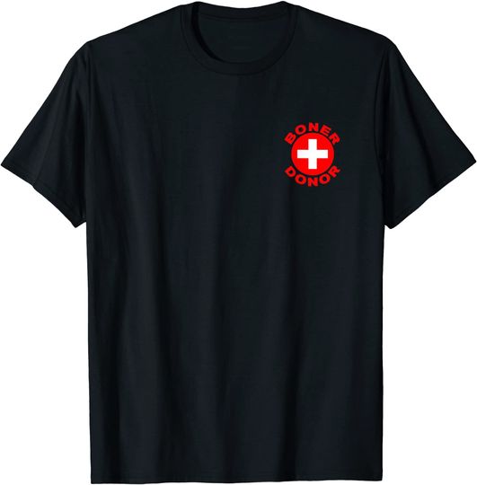 Boner Donor Logo Funny T-Shirt
