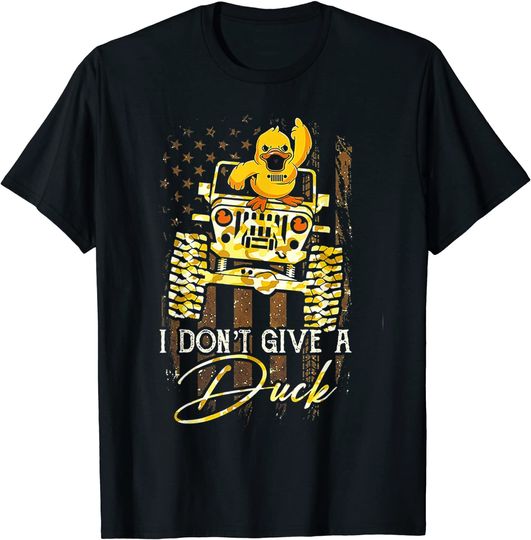 I Don't Give A Duck Off Road T-Shirt
