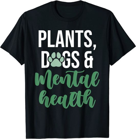 Emotional Support Animal Tee Mental Health Awareness T-Shirt