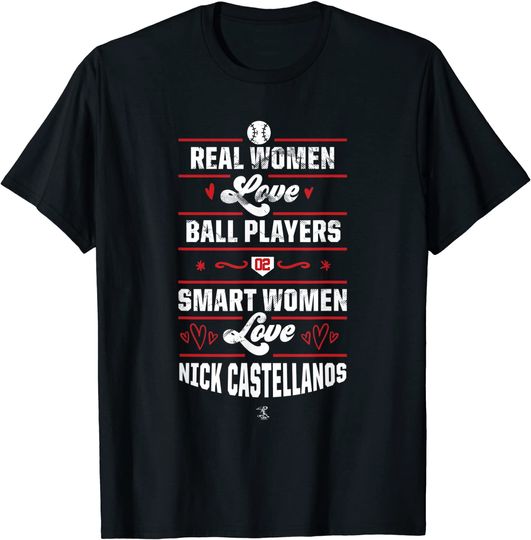 Nick Castellanos - Real Smart Women Graphic T-Shirt