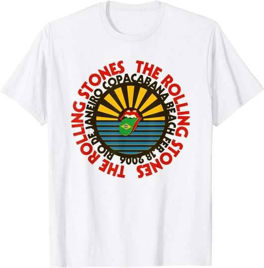 Rolling Stones Copacabana Beach T-Shirt