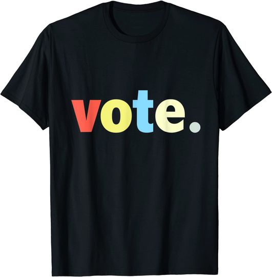 Vote. Retro Style Vote Election Tee T-Shirt