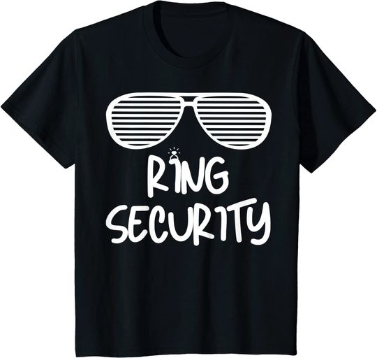 Kids Ring Security - I'm the Ring Bearer - Wedding Humor T-Shirt