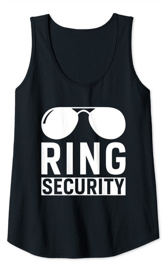 Ring Security Bearer Wedding Tank Top