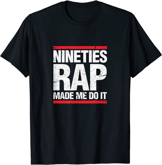 90's Nineties Rap Music 1990s Hip Hop Retro Party Vintage T-Shirt