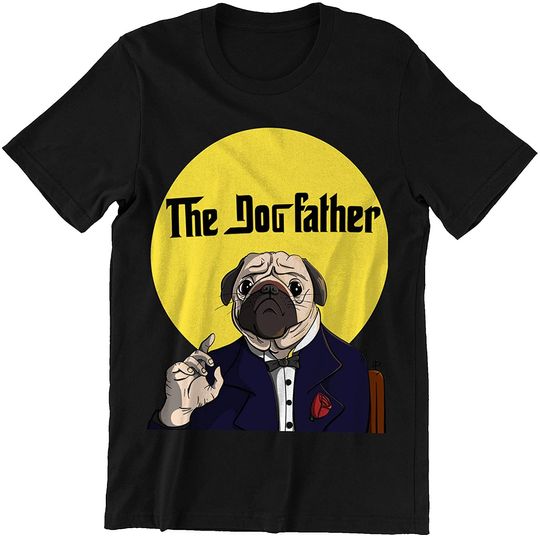 Nirvan The Godfather The Dog Pre Like A Pug Unisex Tshirt