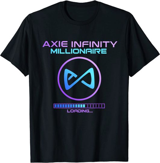 Axie Infinity Coin Game Shards Millionaire soon to the Moon! T-Shirt