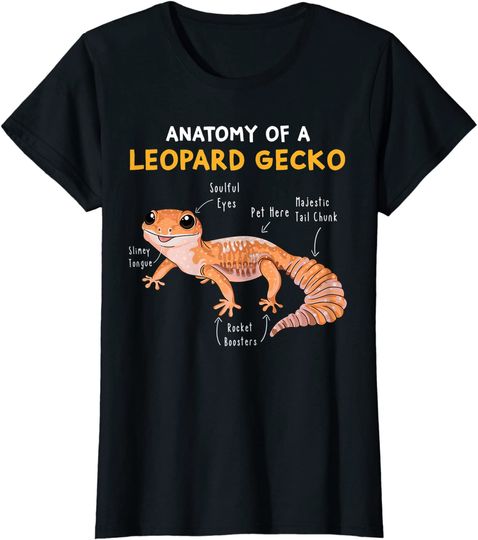 The Anatomy Of A Leopard Gecko Mom Reptile Dad Hoodie