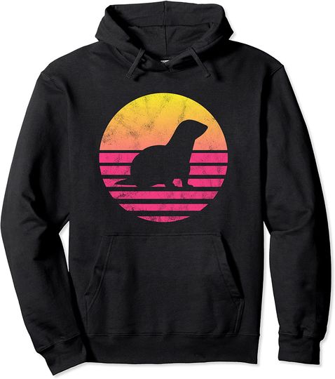 Classic Ferret Gift Pullover Hoodie