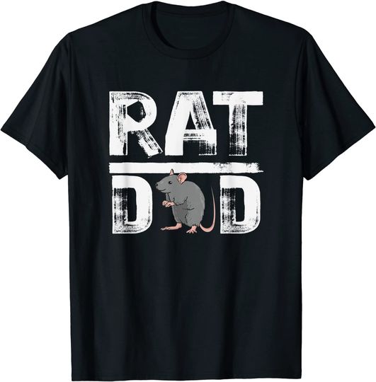 The Rat Dad Papa Father Mice Mouse Rodent Rex T-Shirt