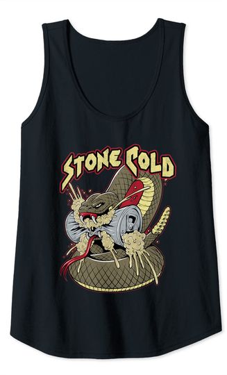 Stone Cold Steve Austin "Snake Beer" Graphic Tank Top