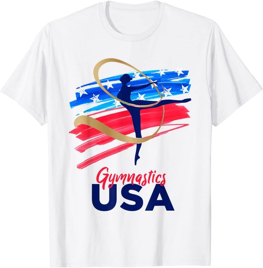 Gymnastics USA Support The Team T Shirt