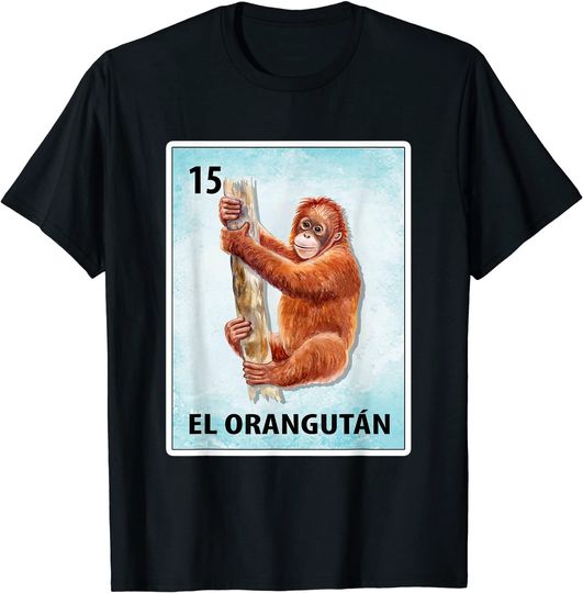 El Orangutan Mexican Orangutan Cards T Shirt