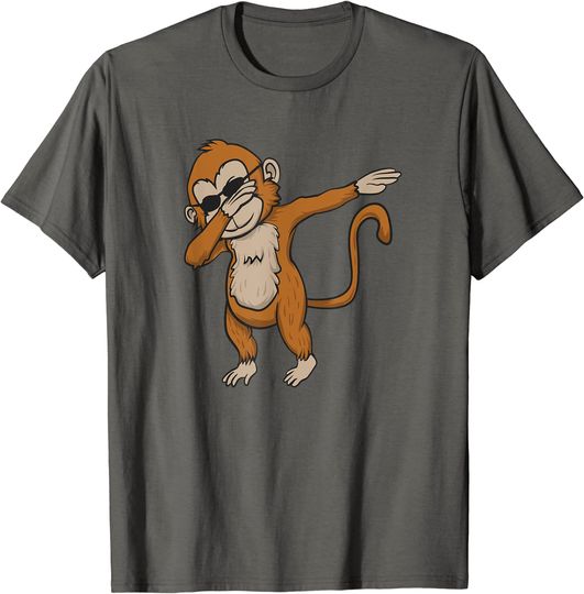 Dabbing Monkey T Shirt