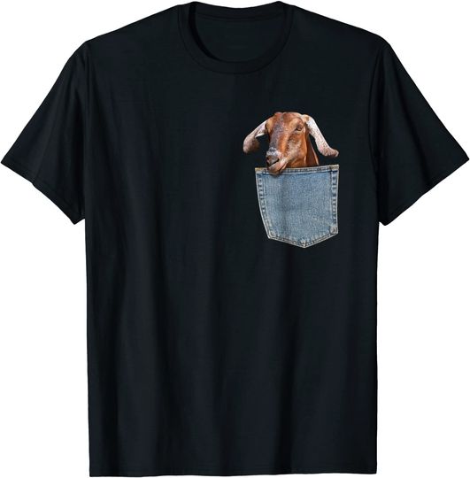 Goat Pocket Baby Goat T-Shirt