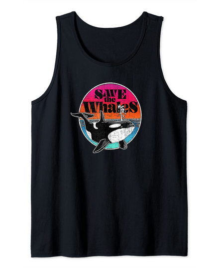 Save the Gray Whales Tank Top