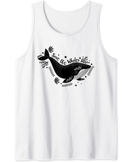 Save the Whales Tank Top