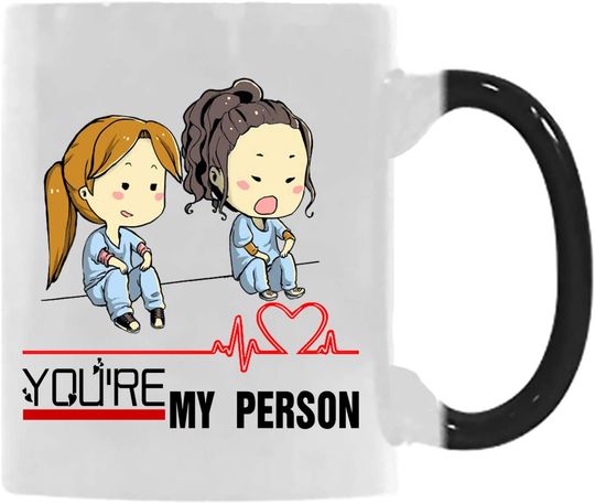 You're My Person -Friend Cup- Birthday Mug for Friend Woman, Friends Female, Sister