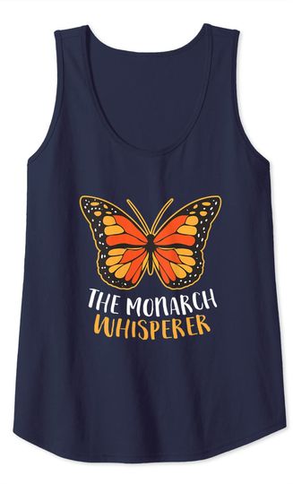 Cute Butterfly Monarch Whisperer Tank Top