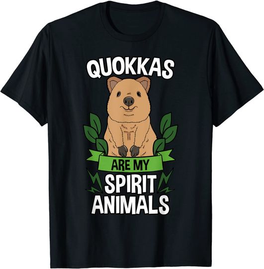 Quokka Spirit Animal Australian Kangaroo T-Shirt