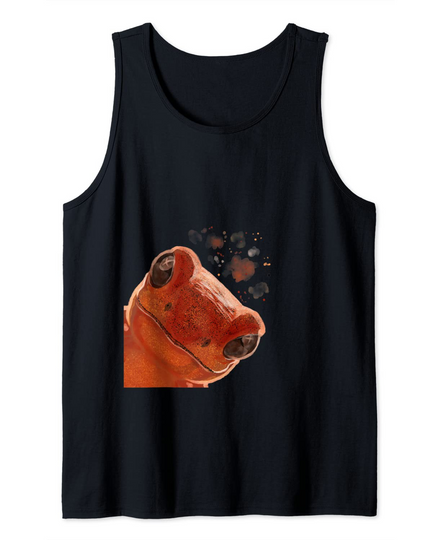 Funny Curious Poison Dart Frog Tank Top