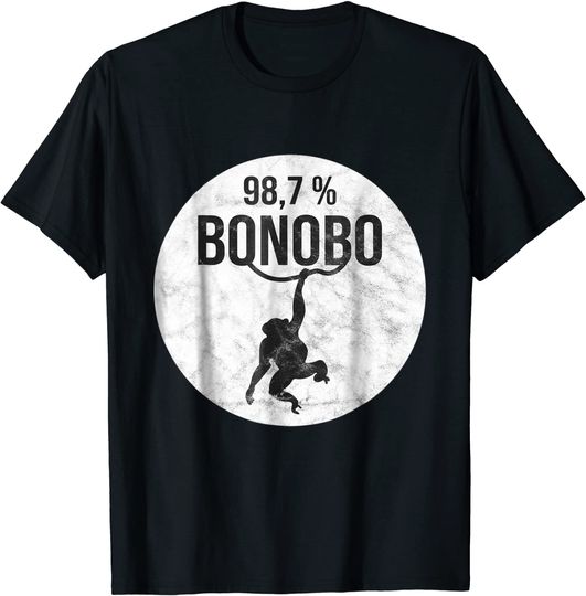 Monkey Chimpanzee Bonobo DNA T Shirt