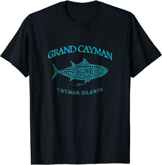JCombs Grand Cayman Cayman Islands Bluefin Tuna T Shirt