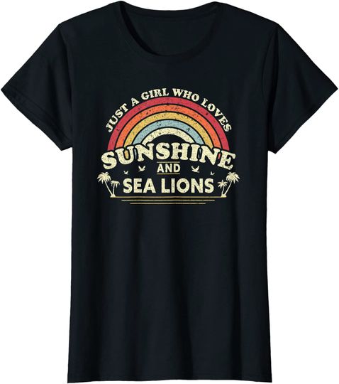Sea Lion Just A Girl Who Loves Sunshine Hoodie