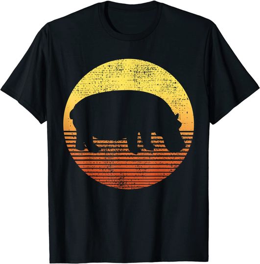 Hippopotamus Hippos Vintage T Shirt