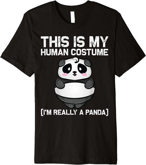 Panda Bear Animal Lovers Premium T Shirt