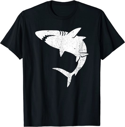 Graphic Great White Shark Family T Shirt