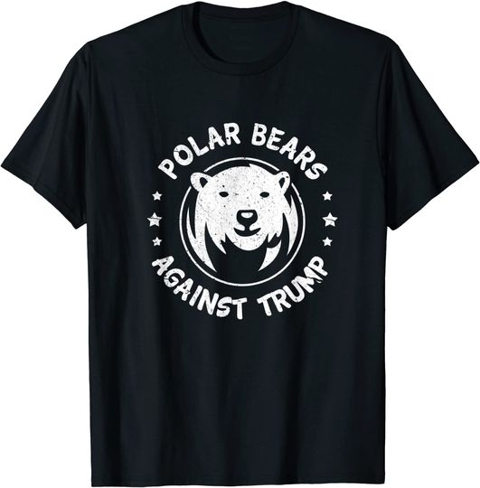 Polar Bears Against Trump Shirt I Save Polar Bear T Shirt